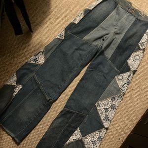 Free people wide leg jean